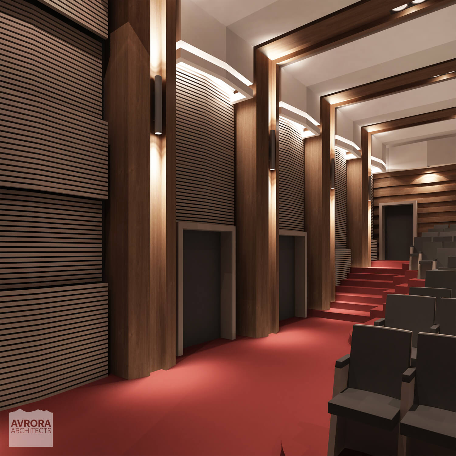 Дизайн интерьера зрительного зала